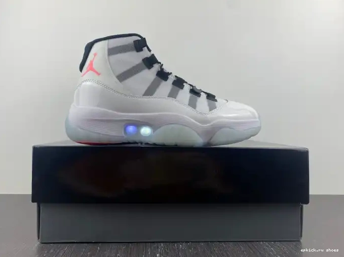 Cheap Jordan White Air 11 Adapt (CN DD3522-100 Plug) 0509